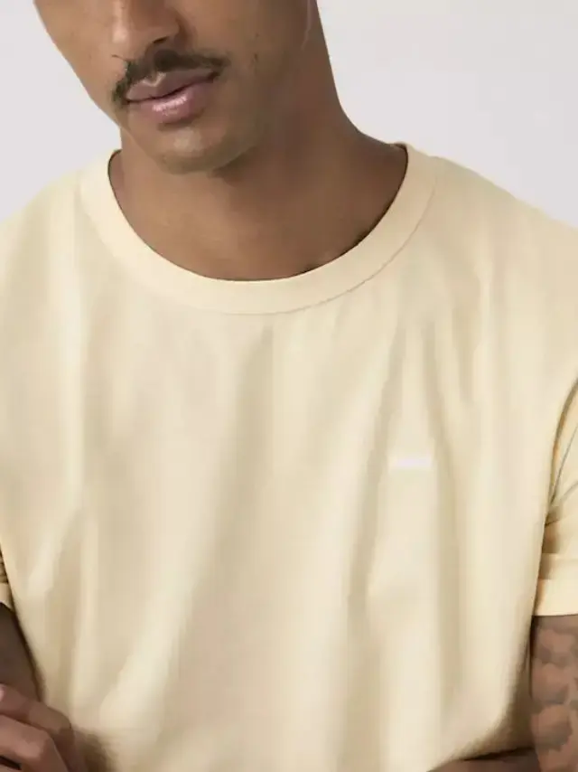 Levis Original Tee Yellows GARMENT DYE RUTABAGA - XL 3