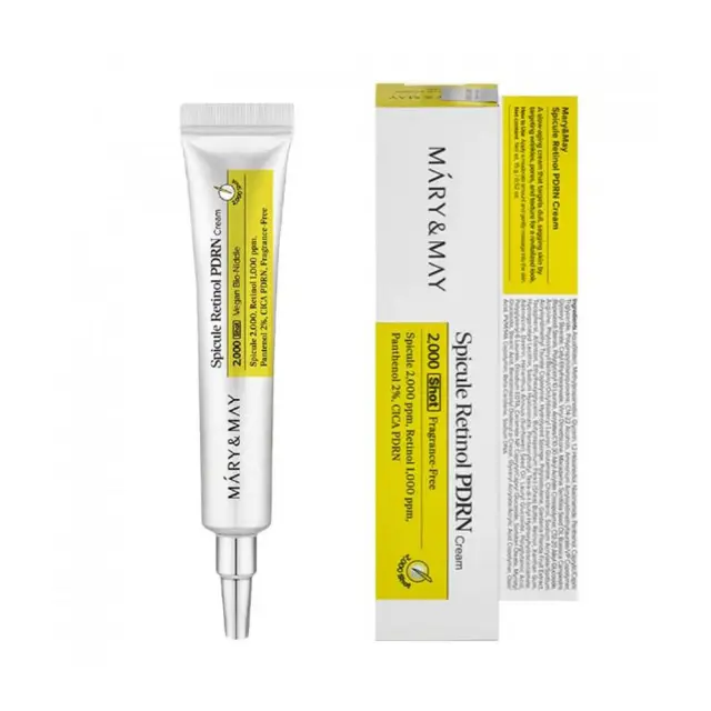 Mary&may Spicule Retinol Pdrn Cream – Αντιγηραντική, Ενυδατική και Αναζωογονητική Κρέμα Προσώπου ,15gr