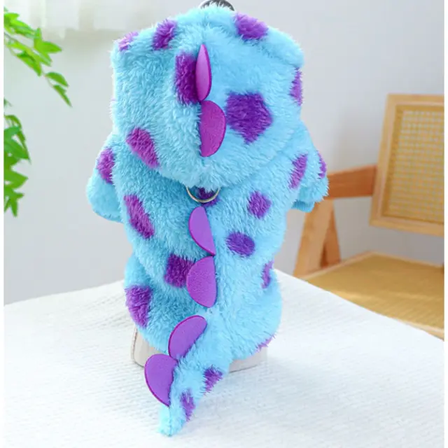 Fleece Ρουχαλάκι Dragon Μπλε - Ράχη: 40cm 2
