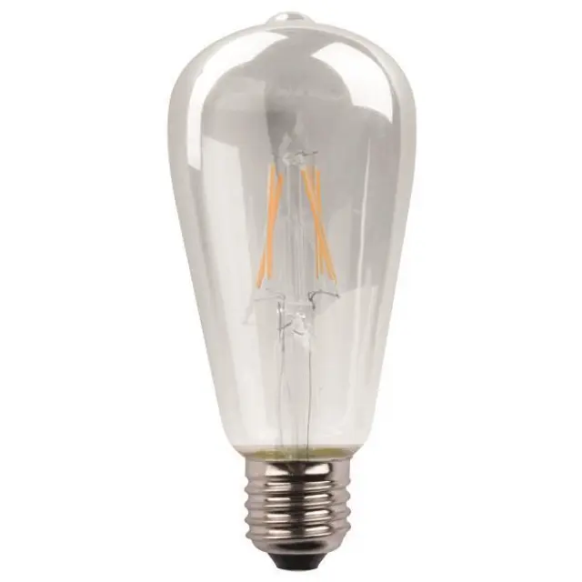 ΛΑΜΠΑ LED ST64 CROSSED FILAMENT 11W 1600lm E27 4000K 220-240V DIMMABLE CLEAR (147-78481) EUROLAMP