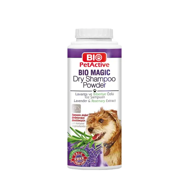 Bio Magic Dry Shampoo Powder For Dogs 150gr