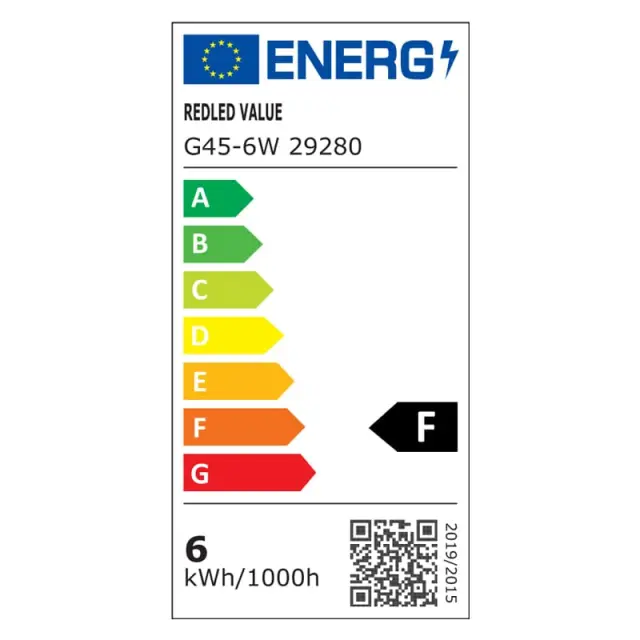 ΛΑΜΠΑ ΣΦΑΙΡΙΚΗ VALUE LED E27 6W 3000K 2