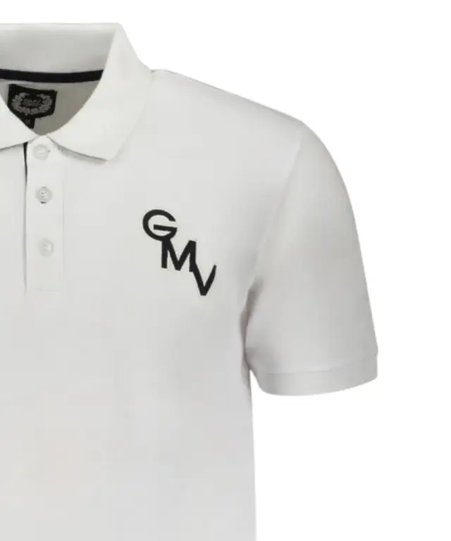 Gian Marco Venturi - Polo Short Sleeve AU01405BIENO-WHITE Λευκό - XL 3