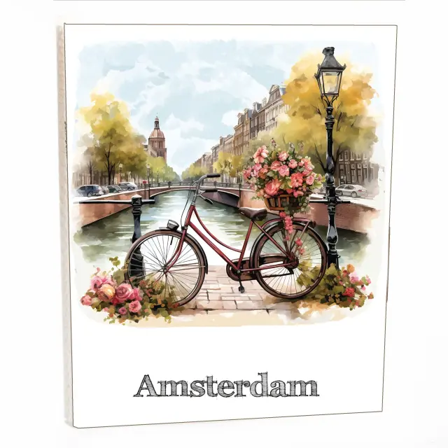 Άλμπουμ pocket με θήκες για 36 φωτογραφίες 10Χ15 Amsterdam 02