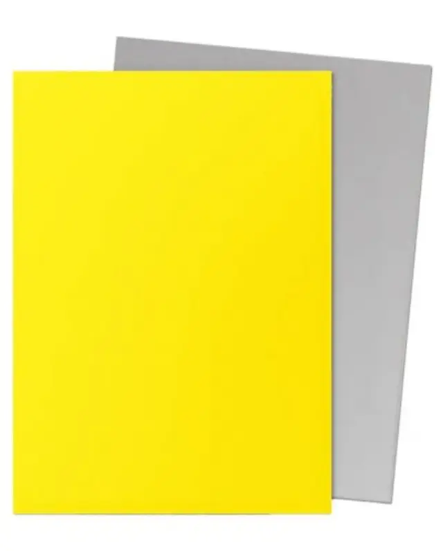 Dragon Shield Sleeves - Standard size - Matte Dual - Yellow & Silver (100 Sleeves) 2