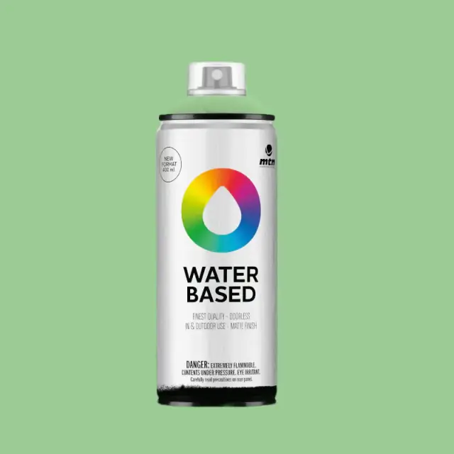 MTN Waterbased Spray Paint 400ml WB4 RV-329 Vera Green