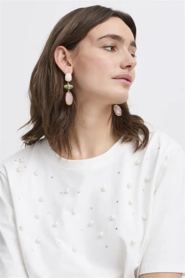 Μπλούζα κοντομάνικη, BYPANDINNA STONES, Β.young - XL 2