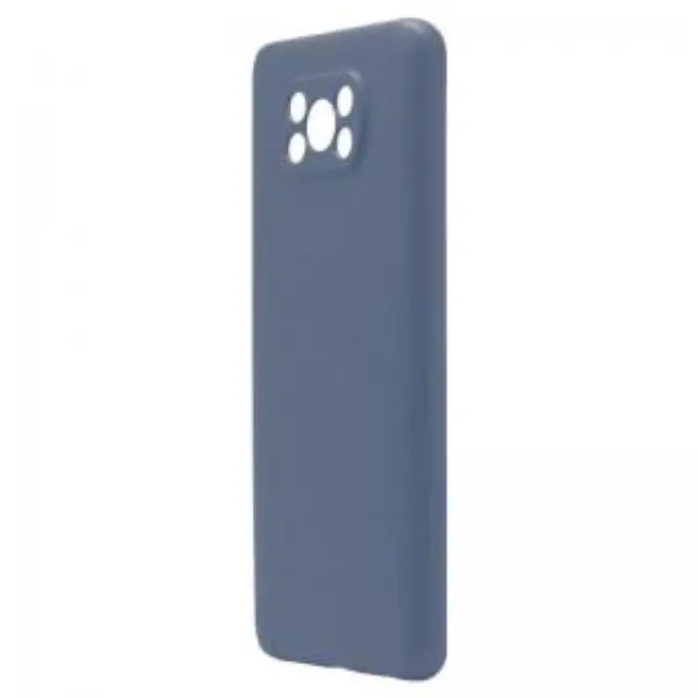 Θήκη Liquid Silicon inos Xiaomi Poco X3 NFC/ Poco X3 Pro L-Cover Μπλε Ραφ N53959 2