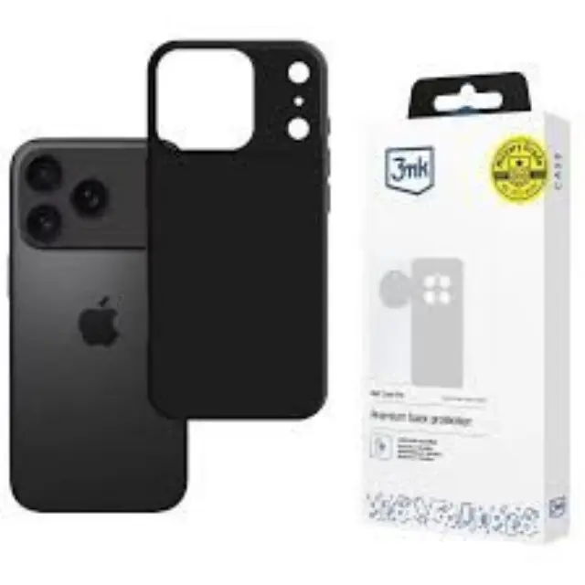 3mk® Matt Θήκη για iPhone 17 Pro/ 18 Pro- Black