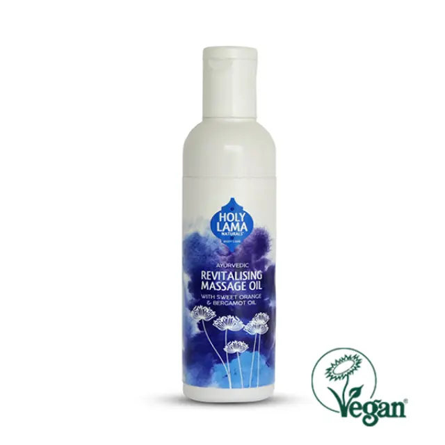 Αγιουρβεδικό Φυσικό Έλαιο για Μασάζ Holy Lama Ayurvedic Massage Oil Revitalizing