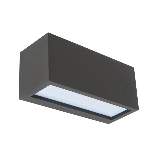 Eta 01084/AN Φωτιστικό τοίχου Up/down E27/A60 IP54 25x11x10.3cm ανθρακί