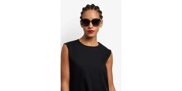 Carolina Herrera Γυαλιά Ηλίου με Γκρι Κοκκάλινο Σκελετό και Γκρι Φακό Her 0288/S 268/9O 3