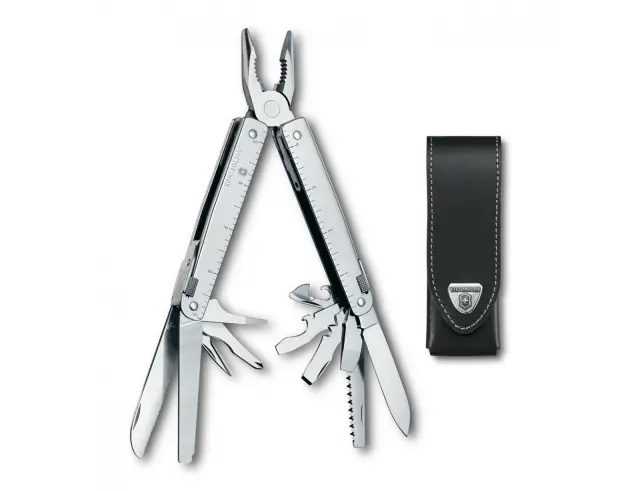 Ελβετικό Πολυεργαλείο Victorinox Tool με θήκη, 26 λειτουργίες και μήκος 11.5cm - Silver 3.0323.L 2