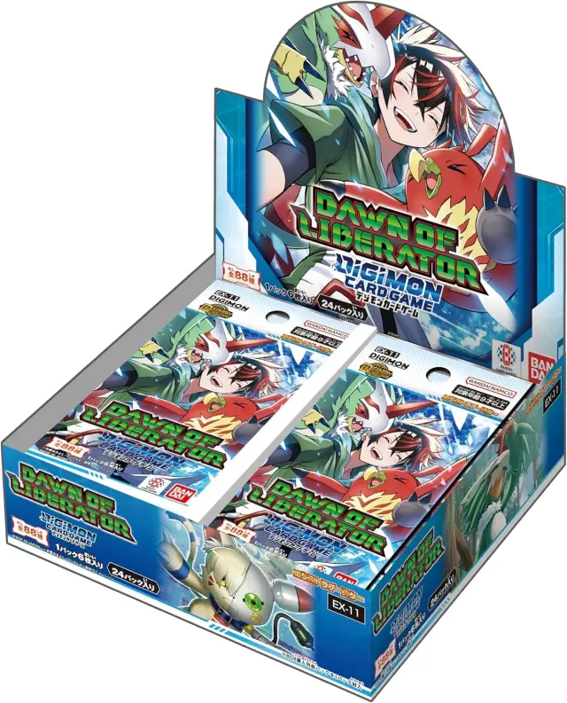 Digimon Card Game EX-11 Dawn of Liberator Booster Box (24 Boosters) – EN