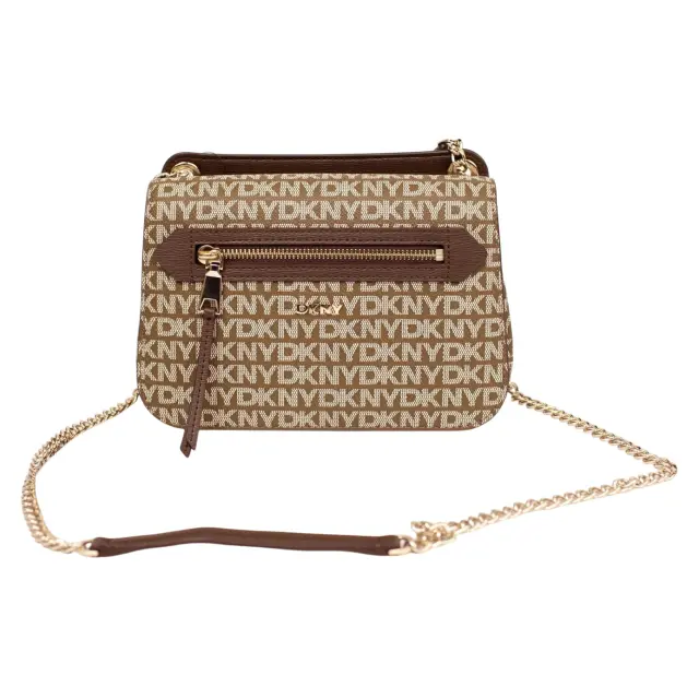 Γυναικεία Τσάντα Ώμου DKNY Bryant R5335M02-N42 Καφέ Logo Καφέ - One Size