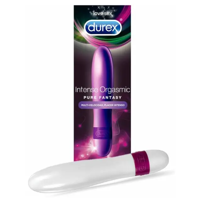 Durex Intense Orgasmic Pure Pleasure Κλασικός Δονητής White