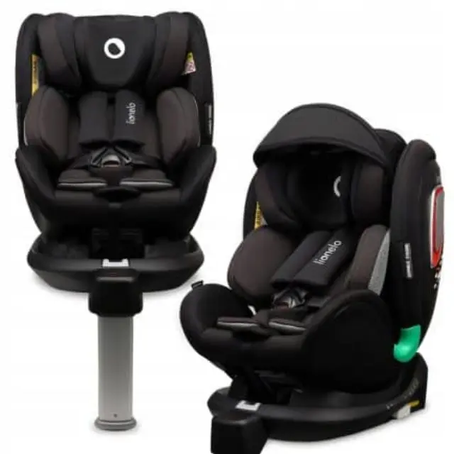 Lionelo Antoon i-Size κάθισμα αυτοκινήτου 40-105 cm isofix Black 5902581659323