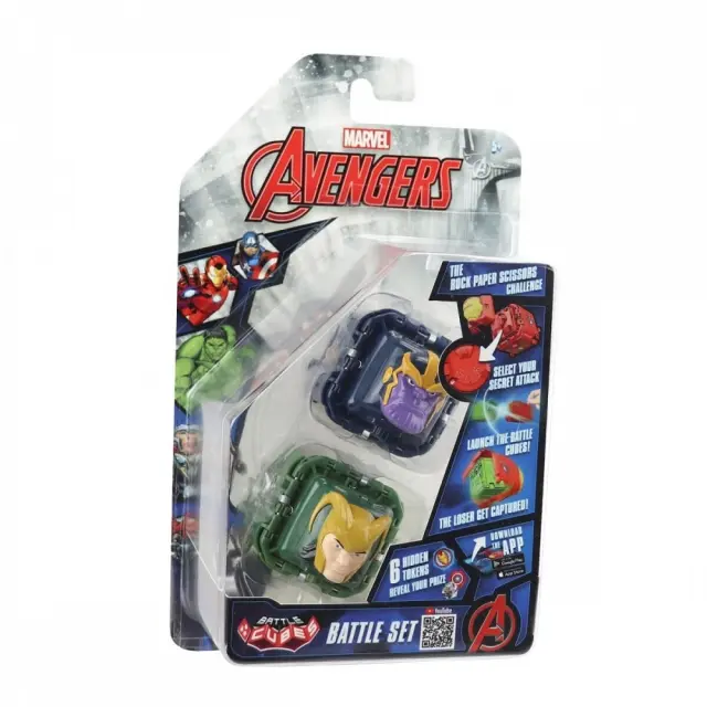 Bot-i Marvel Avengers Battle Cube - Thanos vs Loki 2-Pack BATC902THLO