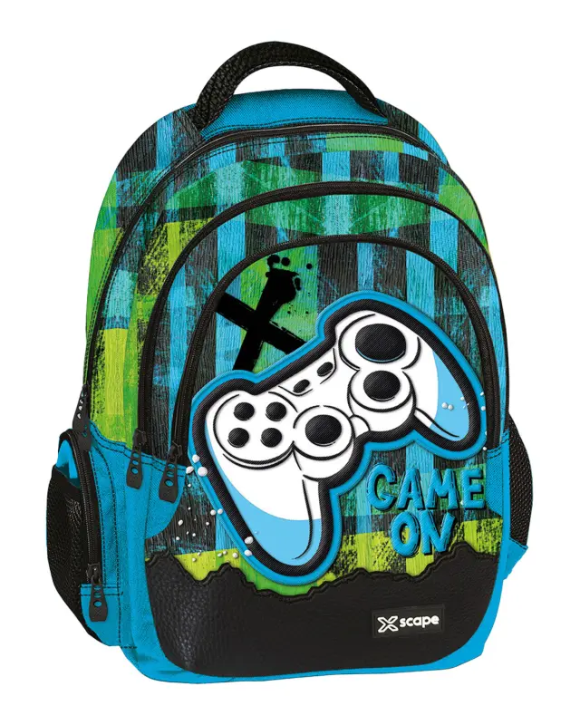 Τσάντα Πλάτης Δημοτικού Gaming Xscape / 269212 (Graffiti)