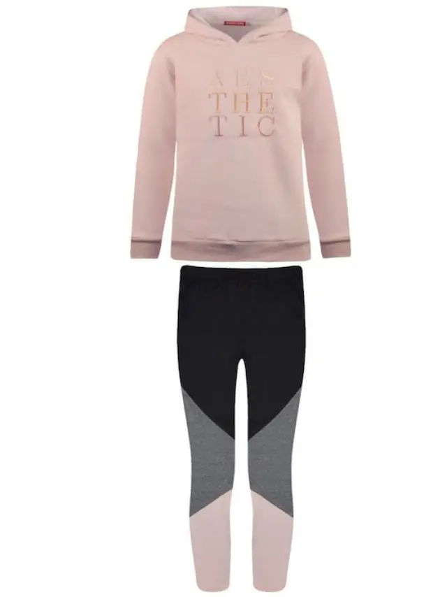 Εnergiers σετ Μπλούζα- Κολάν Χρώμα 010 Μαύρο (16-122223-0) Μαύρο - 10 ετών