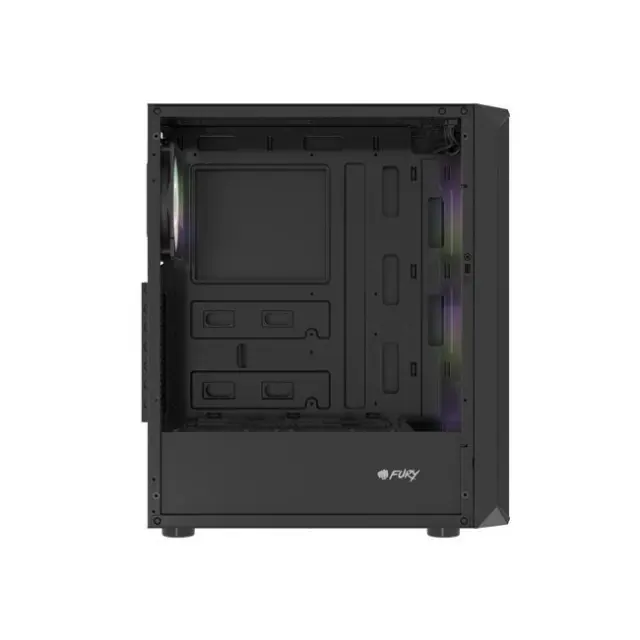 Fury PC Case Shobo SH4F RGB ATX Midi Tower Black (NFO-2154) 2