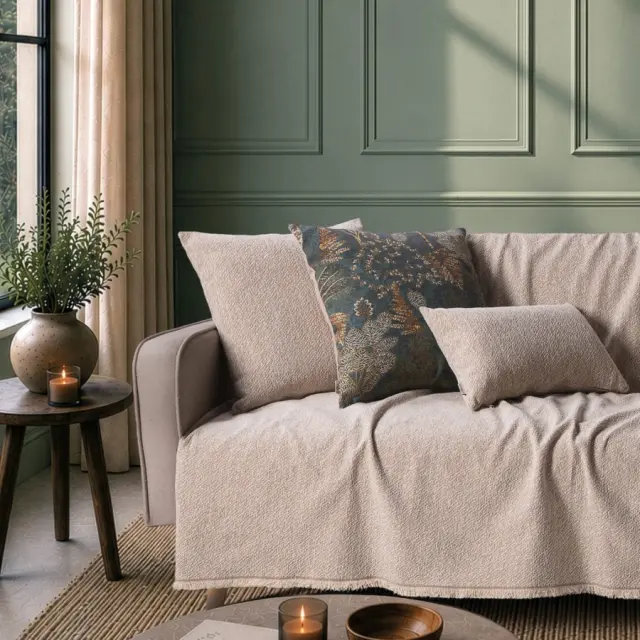 Ριχτάρι Dayton 02 Beige TEORAN Μονοθέσιο 180x150cm