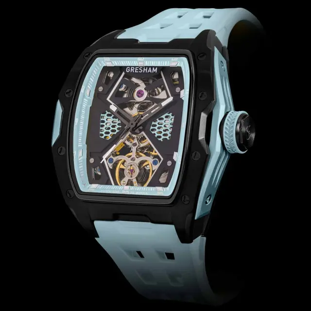 Gresham GL Special Edition Black+Light Blue Colourway-Horizon 2