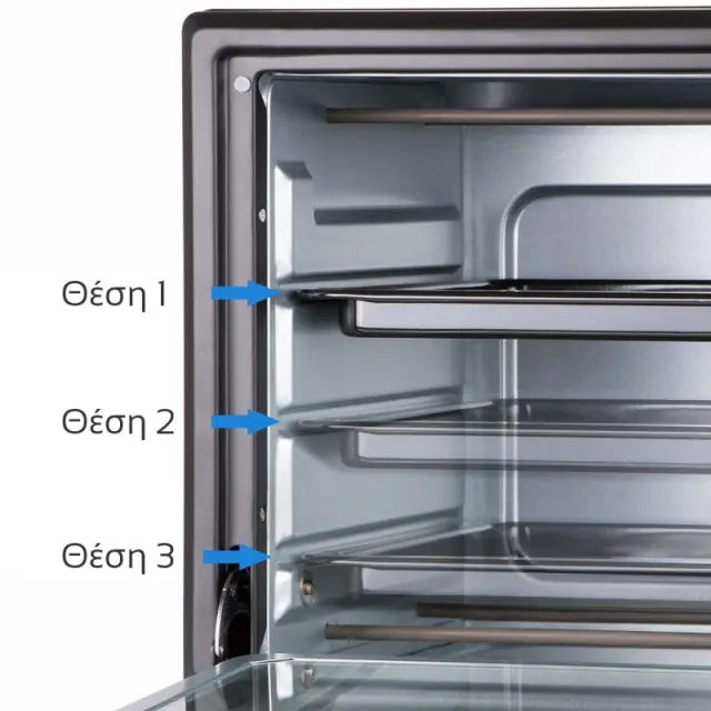 Φουρνάκι Με Αέρα Φως Σούβλα Και 2 Μάτια 30lt 3200W FIRST AUSTRIA FA-5045-6 2