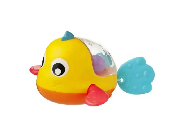 Playgro Paddling Bath Fish Παιχνίδι Μπάνιου Κίτρινο για 12+ Μηνών (Διάφορα Σχέδια) 1τμχ