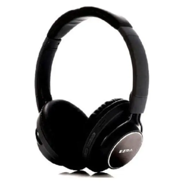 Ezra BW73 Ασύρματα Bluetooth Over Ear Ακουστικά Μαύρα