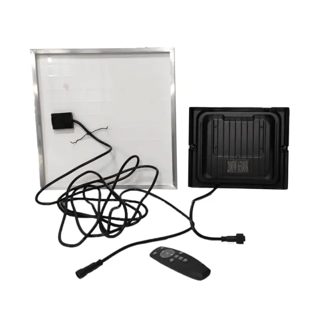LYLU Ηλιακός προβολέας με τηλεχειριστήριο 200W LY6760 - Solar light Z694602 3