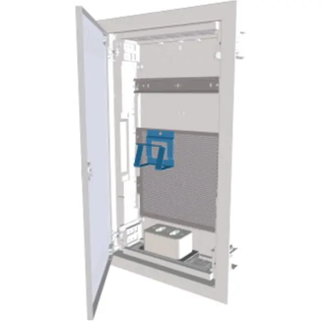 KLV-36UPM-F Compact distribution board-flush mounting, multimedia, 3-rows, flush sheet steel door