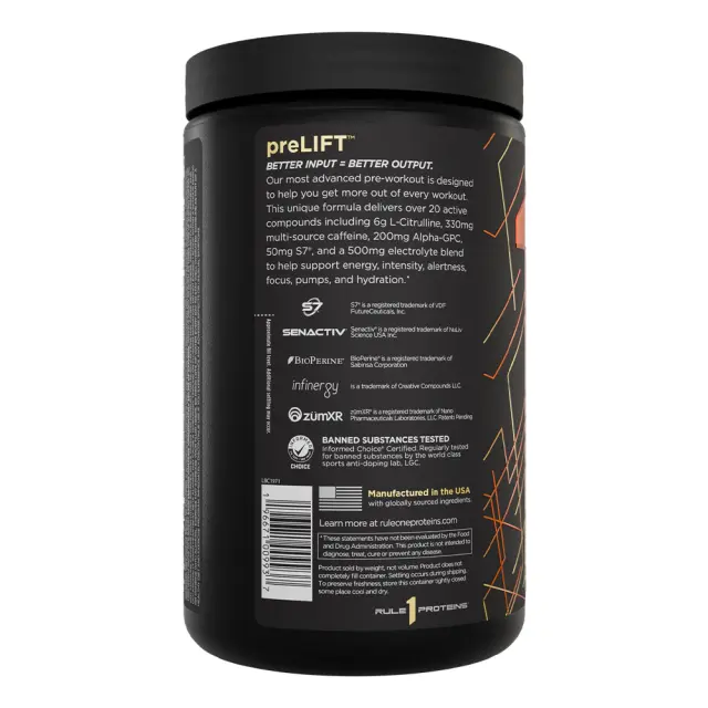 Rule1 Prelift Orange Pineapple, 420 g 3