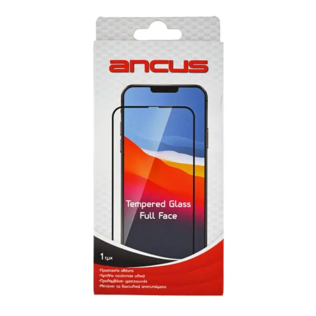 Tempered Glass Ancus Full Face Resistant Flex 9H για Samsung SM-A207F Galaxy A20s