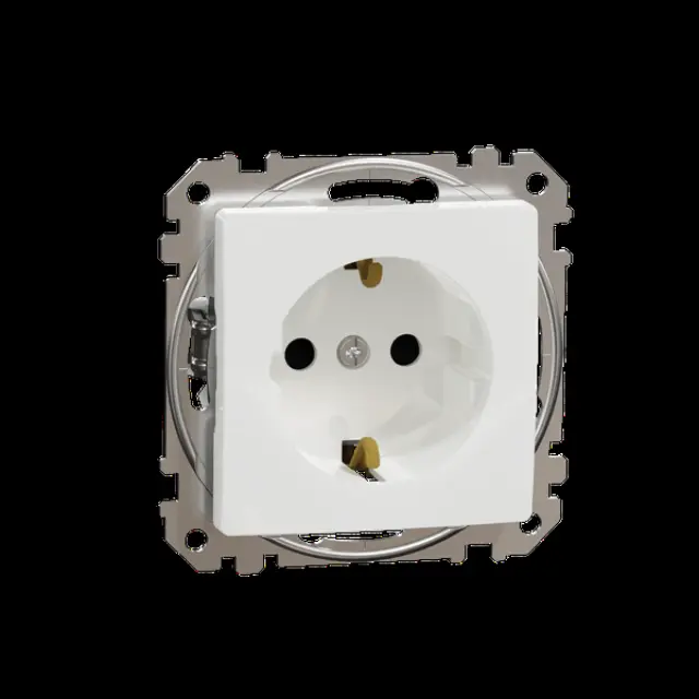 Sedna Design & Elements, SSO Side earth Shut Screw, professional, white