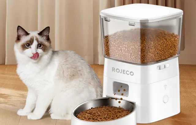 Rojeco 2L Automatic Pet Feeder WiFi Version 2