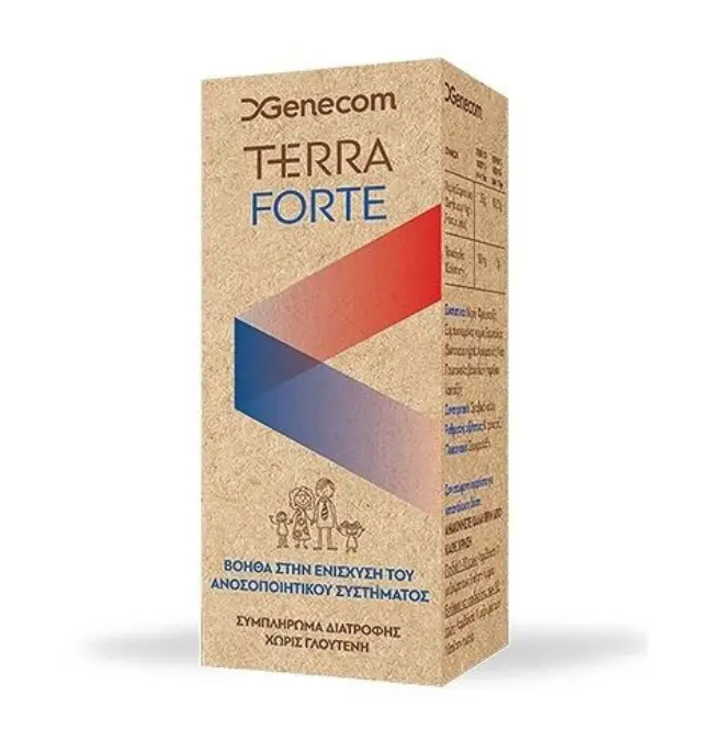 TERRA FORTE Συμπλήρωμα με Πρωτόγαλα και Σαμπούκο για την Ενίσχυση του Ανοσοποιητικού για όλη την Οικογένεια 100ml