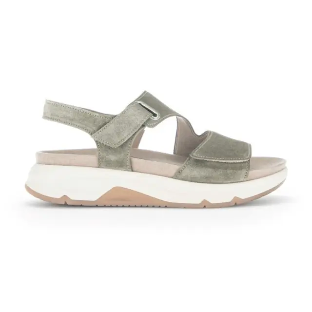Gabor Πέδιλα Γυναικείο δέρμα Nubuck Πράσινο GAB/86885 34-SALVIA
