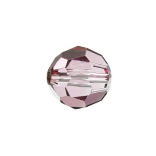 Swarovski 5000 Faceted Round Crystal Antique Pink 4mm - 10τεμ