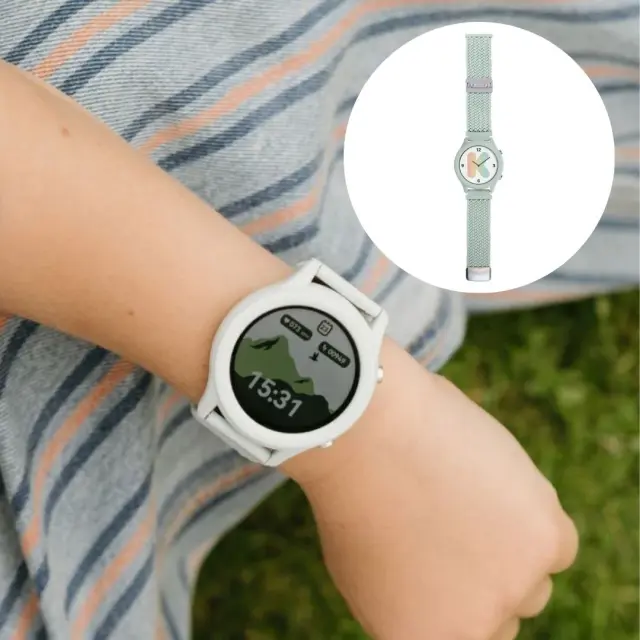 KIDYWOLF Ρολόι Smartwatch με οθόνη αφής επαναφορτιζόμενο - Πράσινο 182754 2