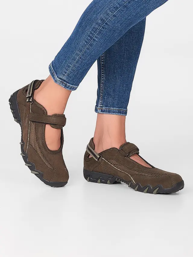 Mephisto Μπαρέτες Γυναικείο ύφασμα/δέρμα Nubuck Πράσινο MEP/NIRO W LODEN - 36 2