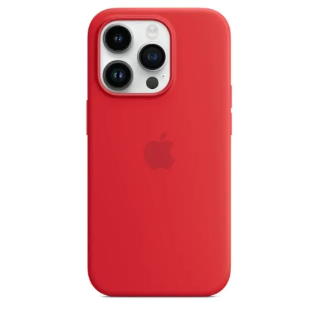 Apple Silicone Case iPhone 14 Pro with MagSafe (PRODUCT)RED (MPG3ZMA)
