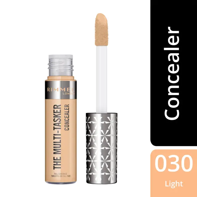 Rimmel London The Multi-Tasker Concealer Concealer for unified and lightened skin 030 Light 10 ml
