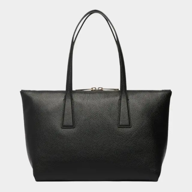 Furla - Γυναικεία Δερμάτινη Τσάντα Ώμου/Χειρός Olivia M Tote WB01977-HSF000-O6000 Μαύρο 3