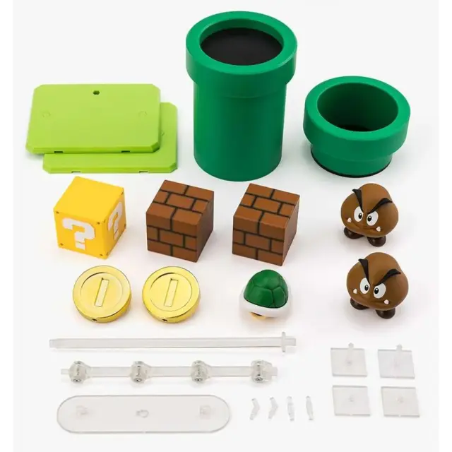 Super Mario Playset S.H.Figuarts Συλλεκτικό Σετ Φιγούρων + Αξεσουάρ Nintendo