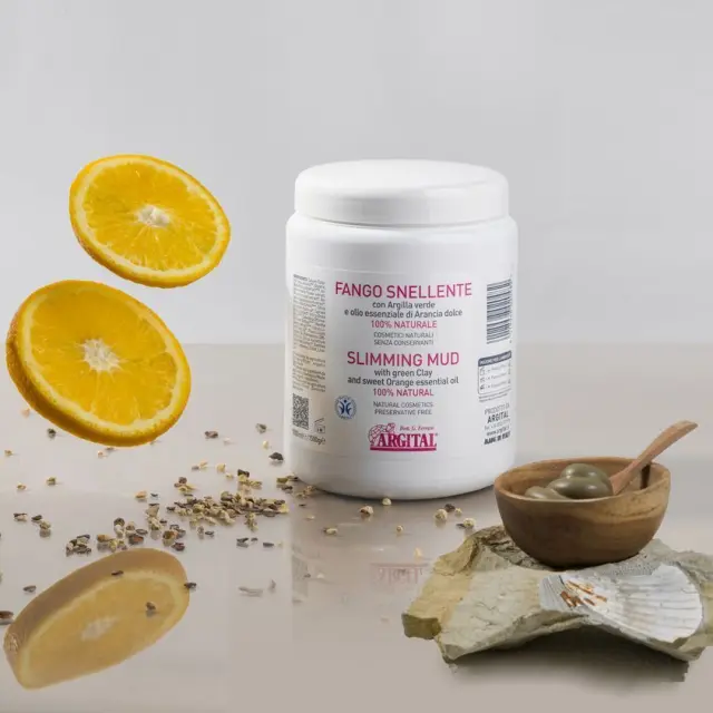 ARGITAL Slimming Mud – Φυσική Mάσκα Αδυνατίσματος & Κατά της Κυτταρίτιδας, 1000ml 2