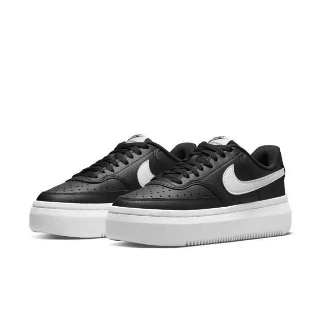 Nike Court Vision Alta (DM0113-002) - Λευκό-Μαύρο 2