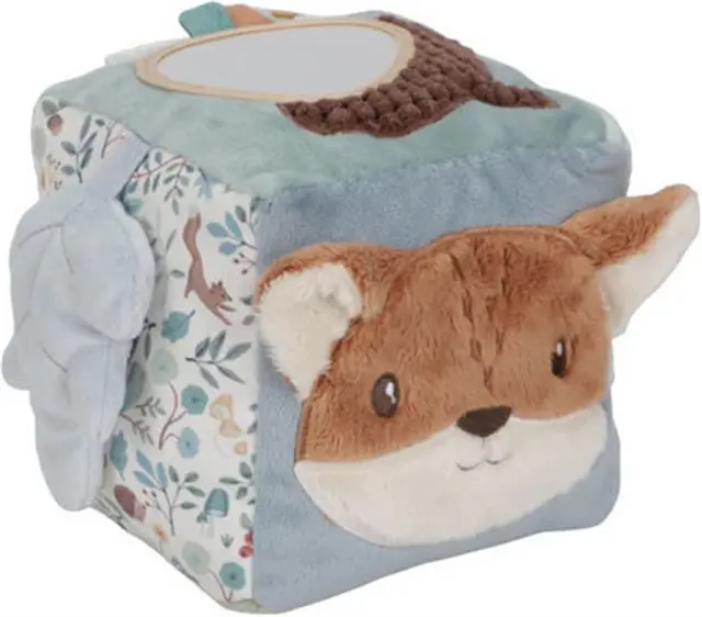 Little Dutch Υφασμάτινος κύβος δραστηριοτήτων Forest Friends GRS / LD8909 (Little Dutch)