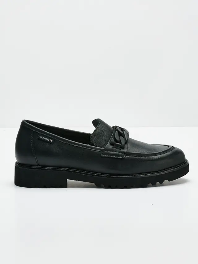 Mephisto Μοκασίνια-Loafers Γυναικείο δέρμα Μαύρο MEP/SALKA BLACK 3