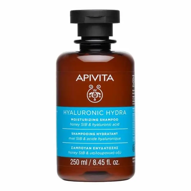 Apivita Hydration Hyaluronic Acid & Aloe Σαμπουάν για Ενυδάτωση για Όλους τους Τύπους Μαλλιών 250ml